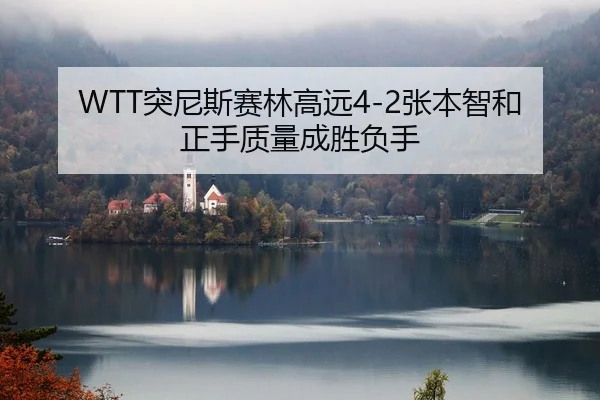 WTT突尼斯赛林高远4-2张本智和 正手质量成胜负手